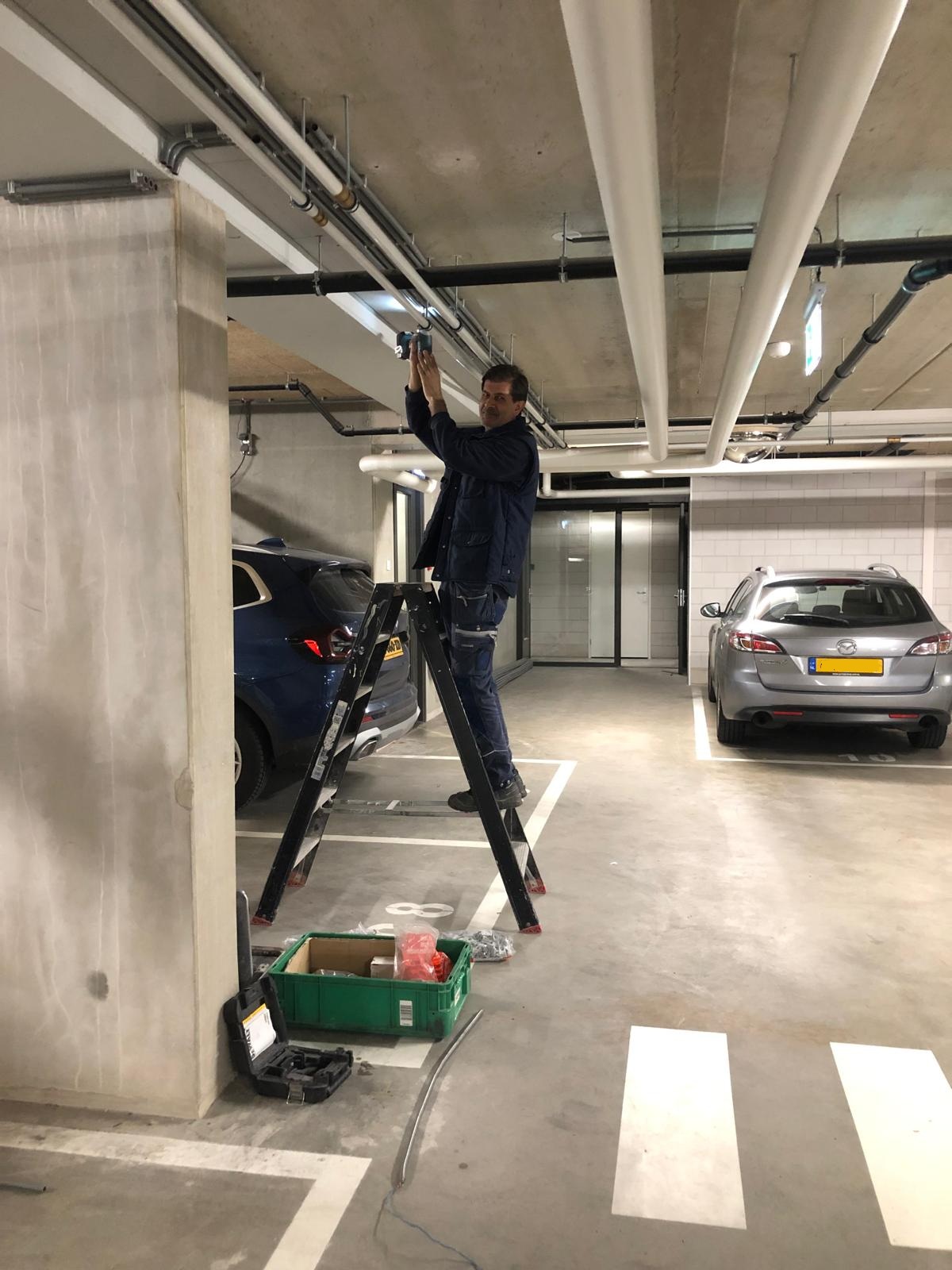 Laadpalen bij Greenville
